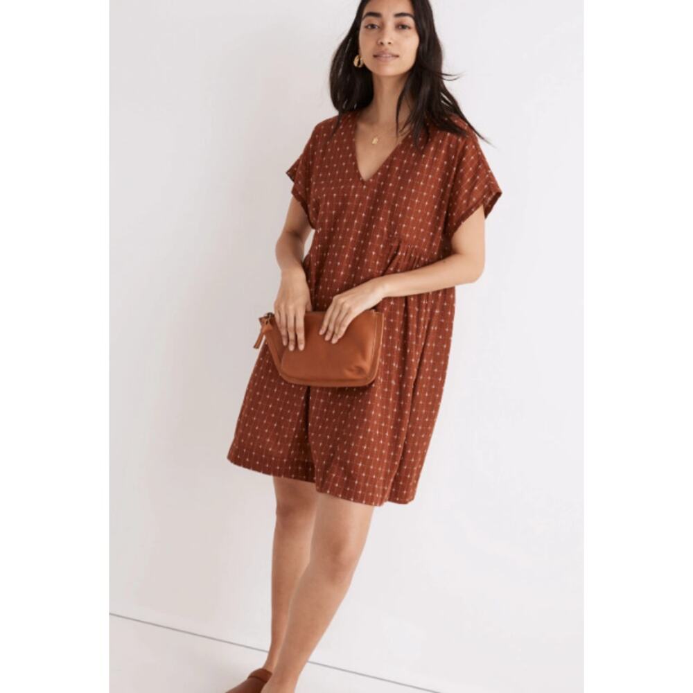 Madewell Rust Mini Dress